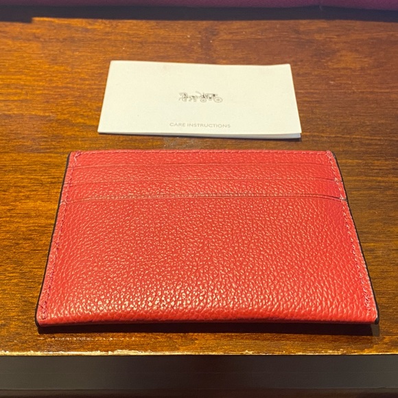Coach Slim Card Case Wallet - Picture 2 of 2